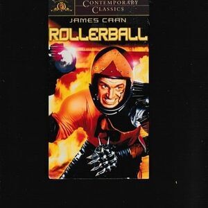 Rollerball VHS used James‎ Caan Sci Fi Future Movie New Sealed
